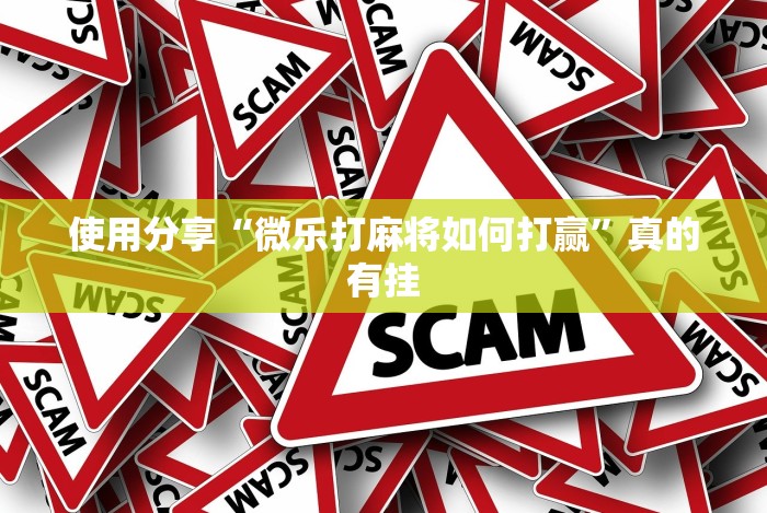 使用分享“微乐打麻将如何打赢”真的有挂 使用分享“微乐打麻将如何打赢”真的有挂