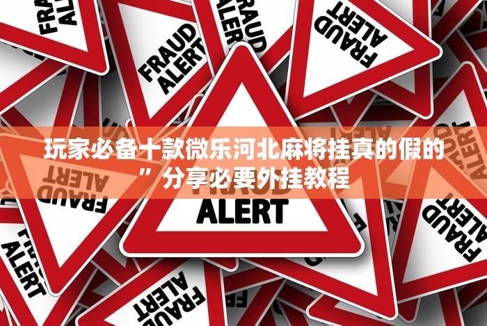 玩家必备十款微乐河北麻将挂真的假的”分享必要外挂教程 玩家必备十款微乐河北麻将挂真的假的”分享必要外挂教程