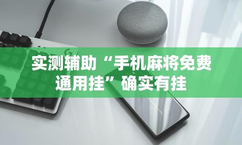 实测辅助“手机麻将免费通用挂”确实有挂