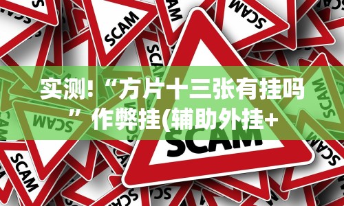 实测!“方片十三张有挂吗”作弊挂(辅助外挂+